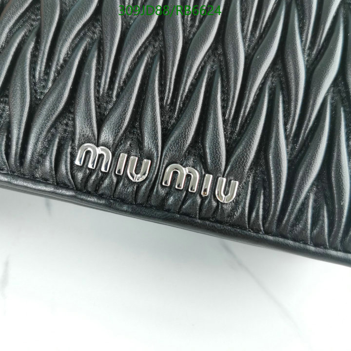 Miu Miu-Bag-Mirror Quality Code: RB6624 $: 309USD