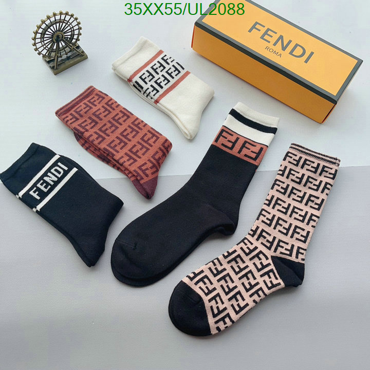 Fendi-Sock Code: UL2088 $: 35USD