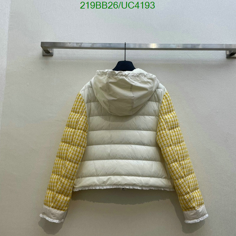 Moncler-Down jacket Women Code: UC4193 $: 219USD