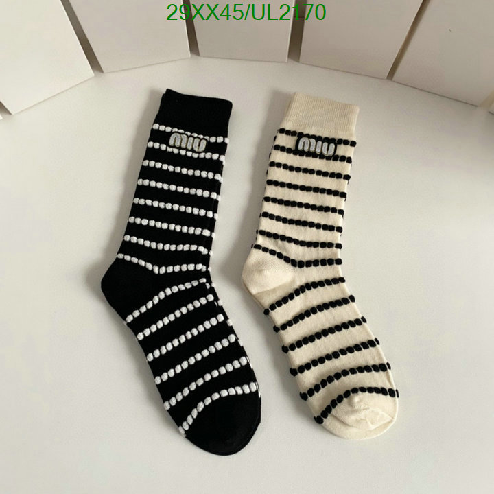 Miu Miu-Sock Code: UL2170 $: 29USD