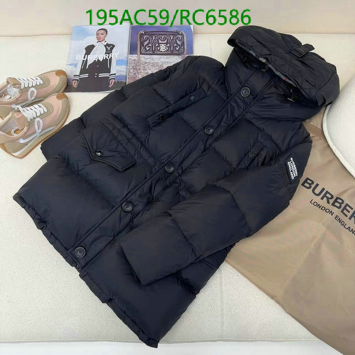 Burberry-Down jacket Women Code: RC6586 $: 195USD