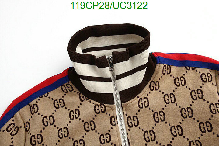 Gucci-Clothing Code: UC3122 $: 119USD