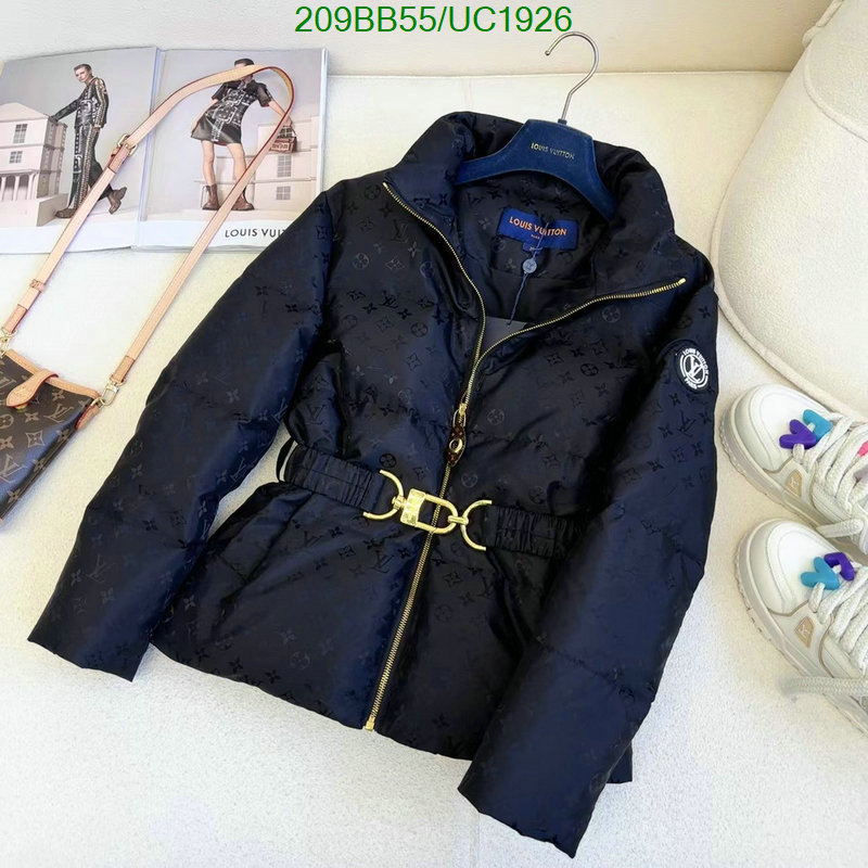 LV-Down jacket Women Code: UC1926 $: 209USD