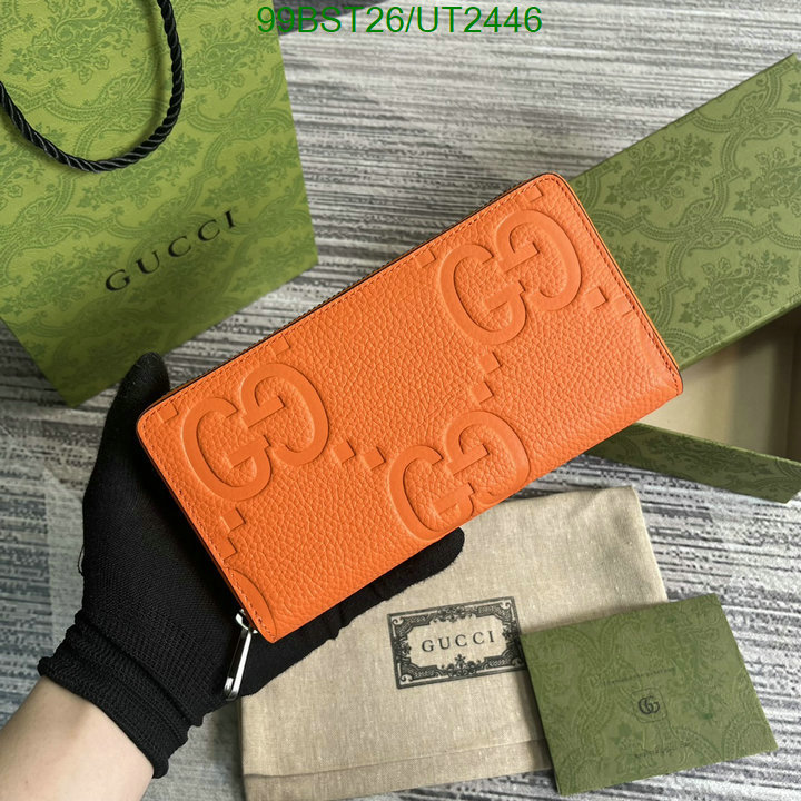 Gucci-Wallet Mirror Quality Code: UT2446 $: 99USD