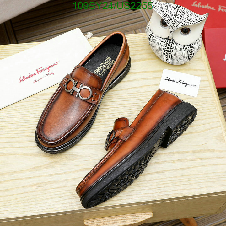 Ferragamo-Men shoes Code: US2255 $: 109USD