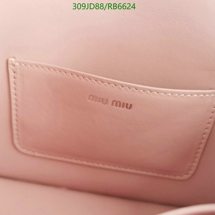 Miu Miu-Bag-Mirror Quality Code: RB6624 $: 309USD