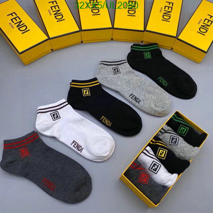 Fendi-Sock Code: UL2080 $: 32USD