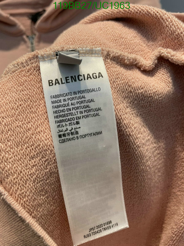 Balenciaga-Clothing Code: UC1963 $: 119USD