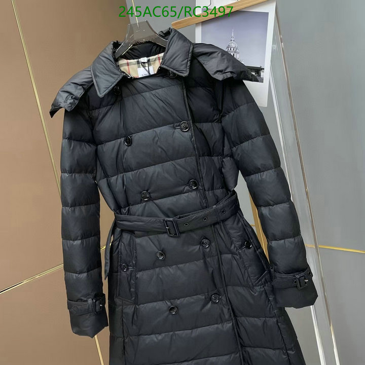 Burberry-Down jacket Women Code: RC3497 $: 245USD