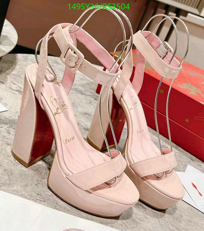 Christian Louboutin-Women Shoes Code: RS3504 $: 149USD