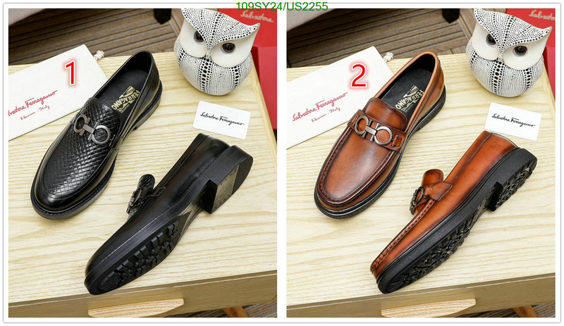 Ferragamo-Men shoes Code: US2255 $: 109USD