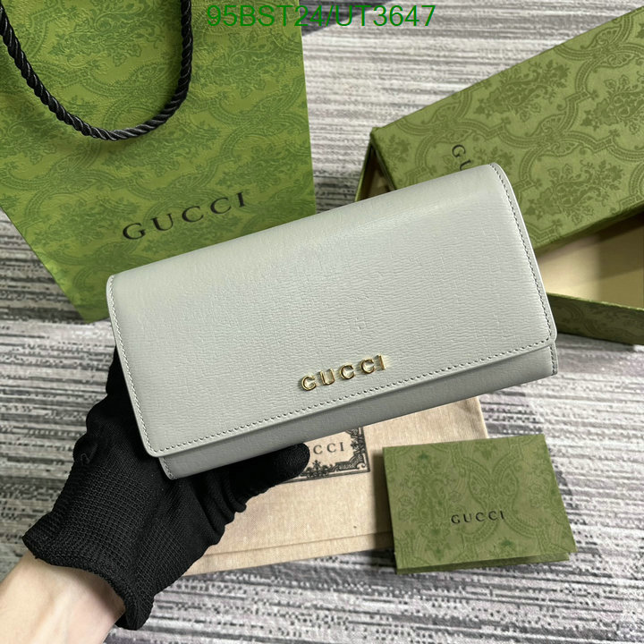 Gucci-Wallet Mirror Quality Code: UT3647 $: 95USD