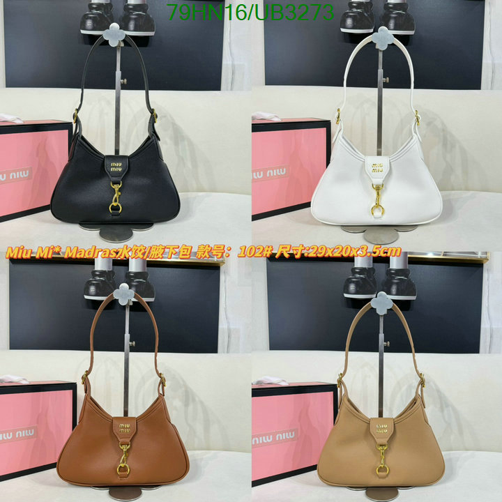 Miu Miu-Bag-4A Quality Code: UB3273 $: 79USD