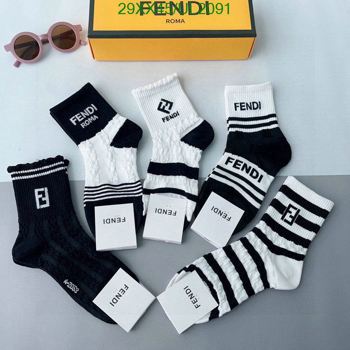 Fendi-Sock Code: UL2091 $: 29USD