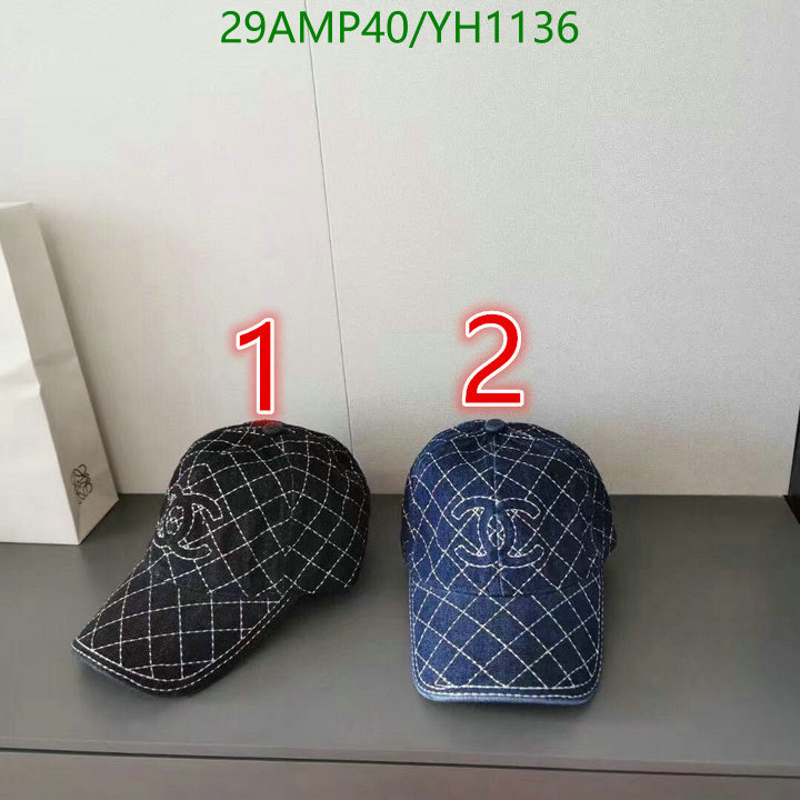 Chanel-Cap(Hat) Code: YH1136 $: 29USD