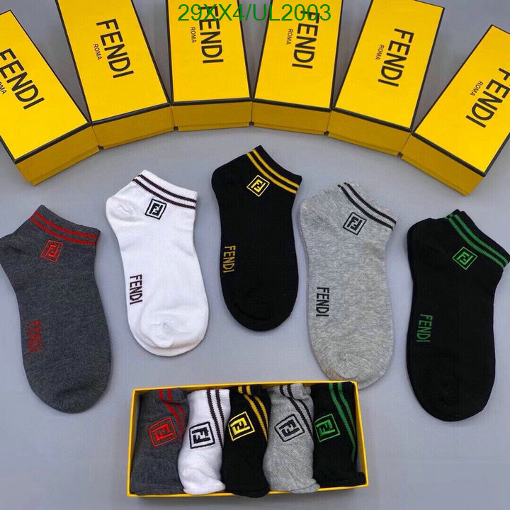 Fendi-Sock Code: UL2003 $: 29USD