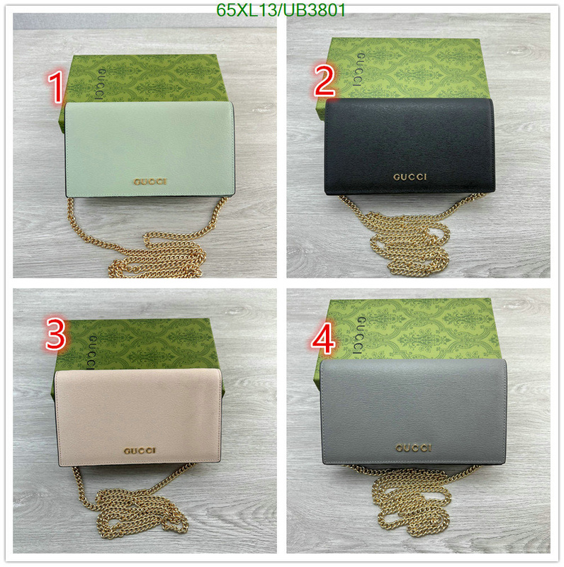 Gucci-Bag-4A Quality Code: UB3801 $: 65USD