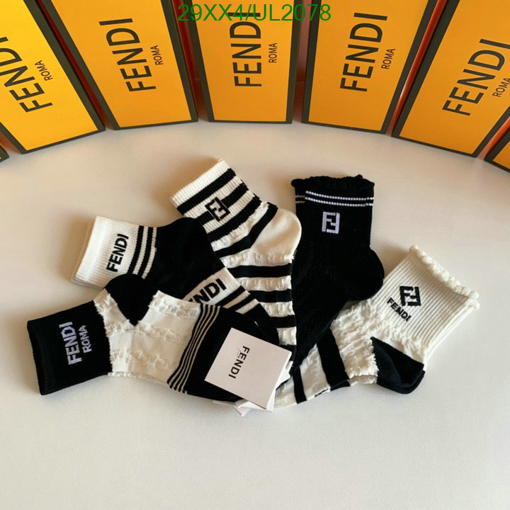 Fendi-Sock Code: UL2078 $: 29USD