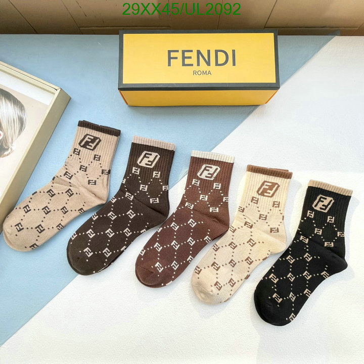 Fendi-Sock Code: UL2092 $: 29USD
