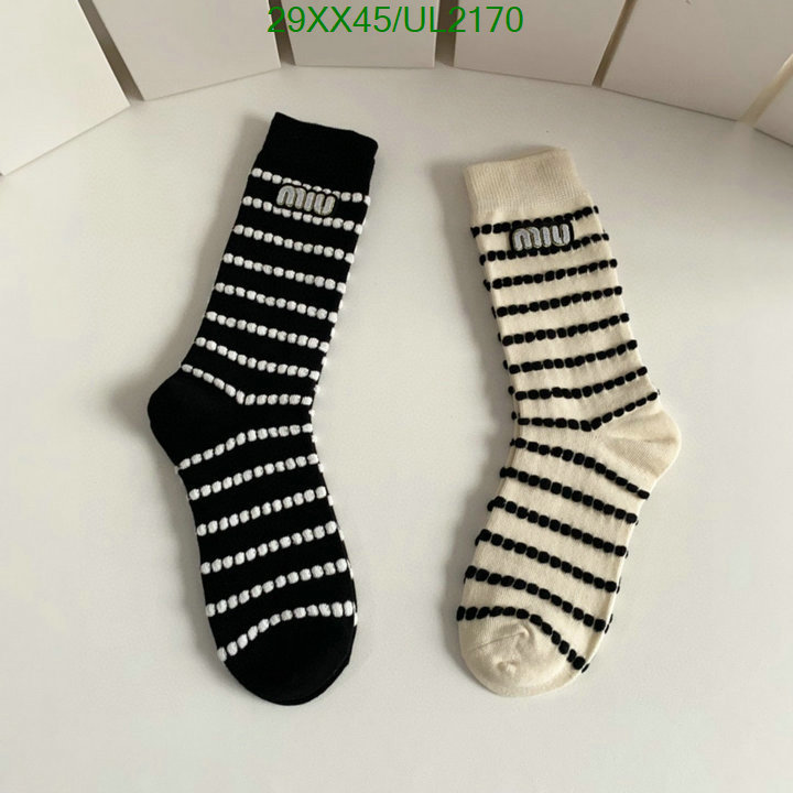 Miu Miu-Sock Code: UL2170 $: 29USD