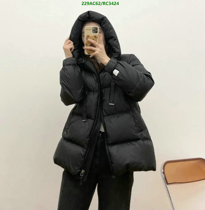 MaxMara-Down jacket Women Code: RC3424 $: 229USD