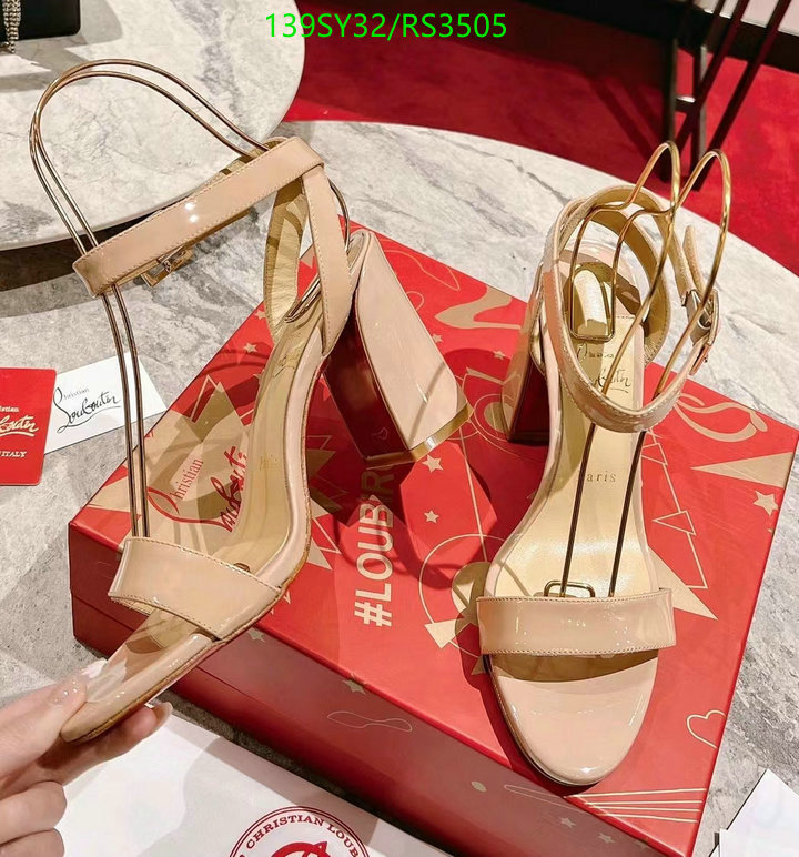 Christian Louboutin-Women Shoes Code: RS3505 $: 139USD