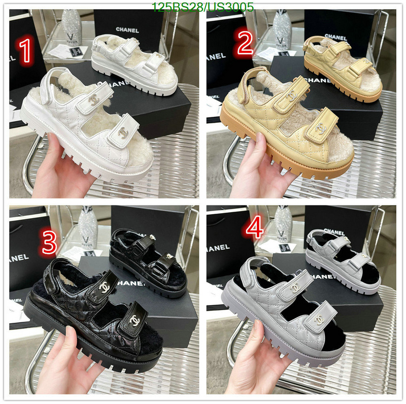 Chanel-Women Shoes Code: US3005 $: 125USD