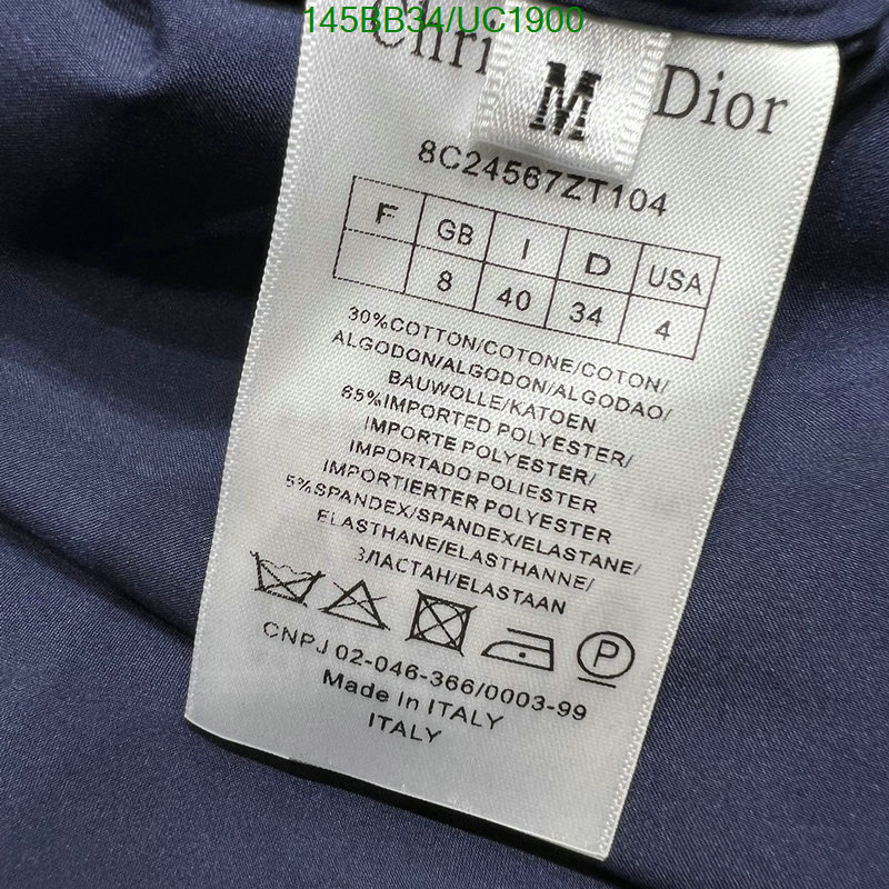 Dior-Clothing Code: UC1900 $: 145USD