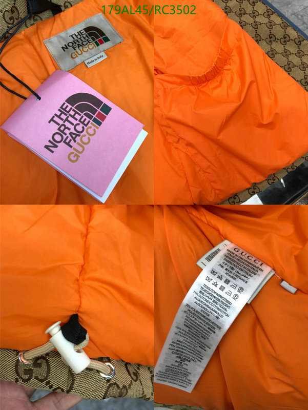 Gucci-Down jacket Men Code: RC3502 $: 179USD