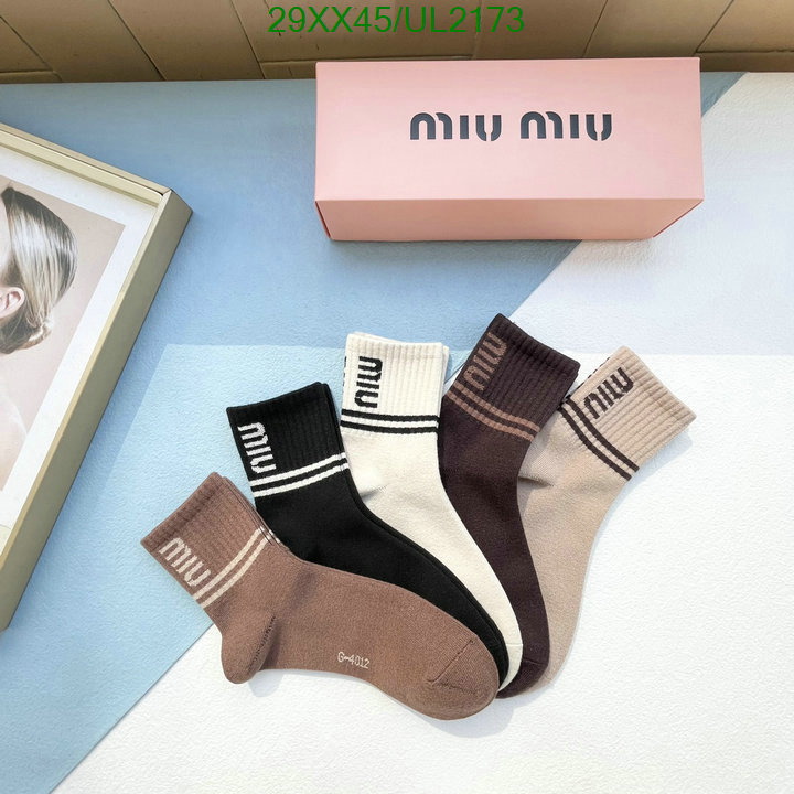 Miu Miu-Sock Code: UL2173 $: 29USD