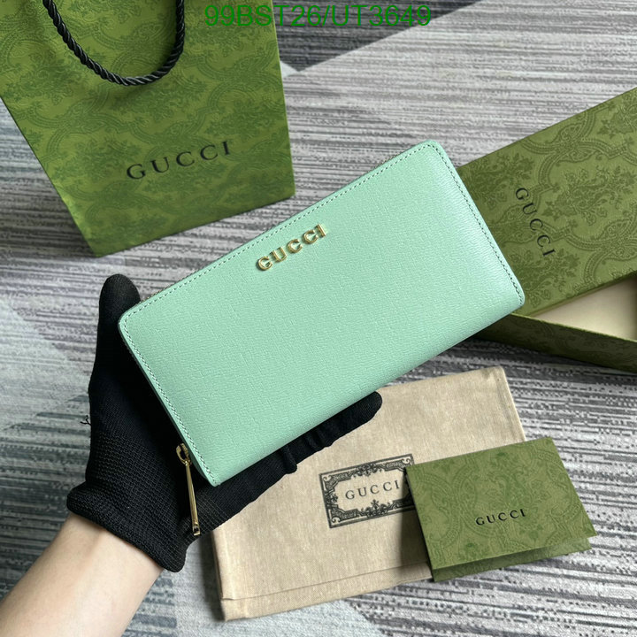 Gucci-Wallet Mirror Quality Code: UT3649 $: 99USD