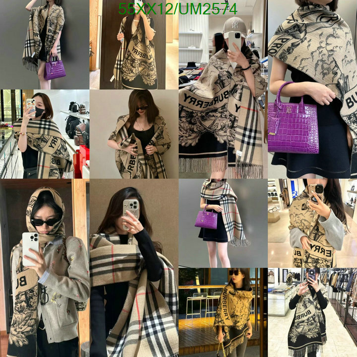 Burberry-Scarf Code: UM2574 $: 55USD