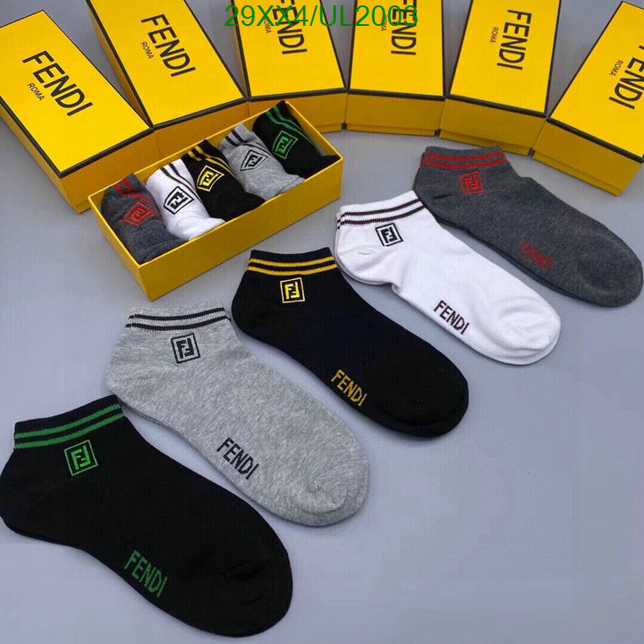 Fendi-Sock Code: UL2003 $: 29USD