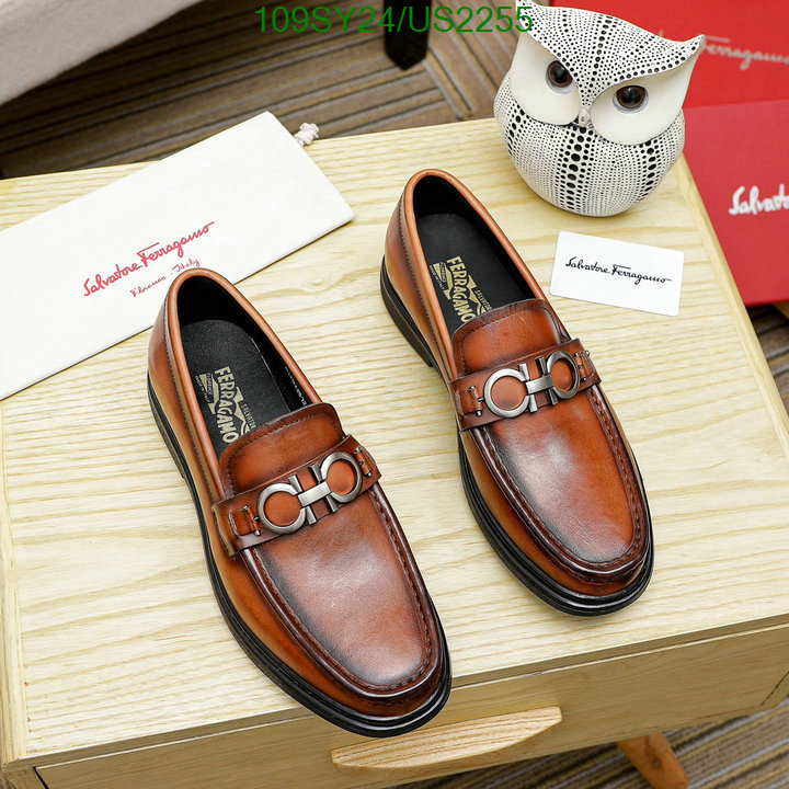 Ferragamo-Men shoes Code: US2255 $: 109USD