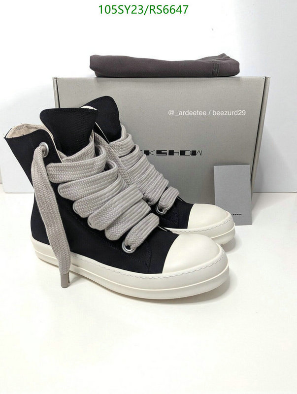 RICK OWENS-Men shoes Code: RS6647