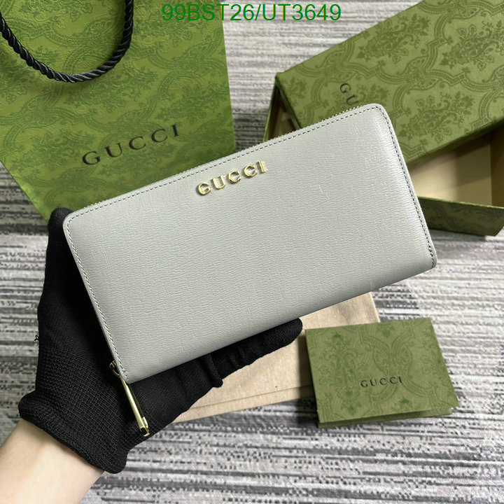 Gucci-Wallet Mirror Quality Code: UT3649 $: 99USD