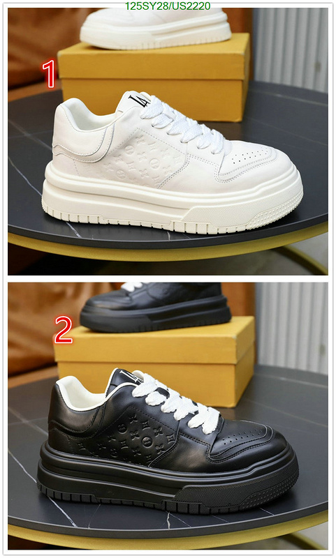 LV-Men shoes Code: US2220 $: 125USD