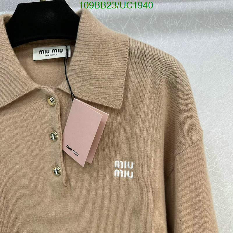 MIUMIU-Clothing Code: UC1940 $: 109USD