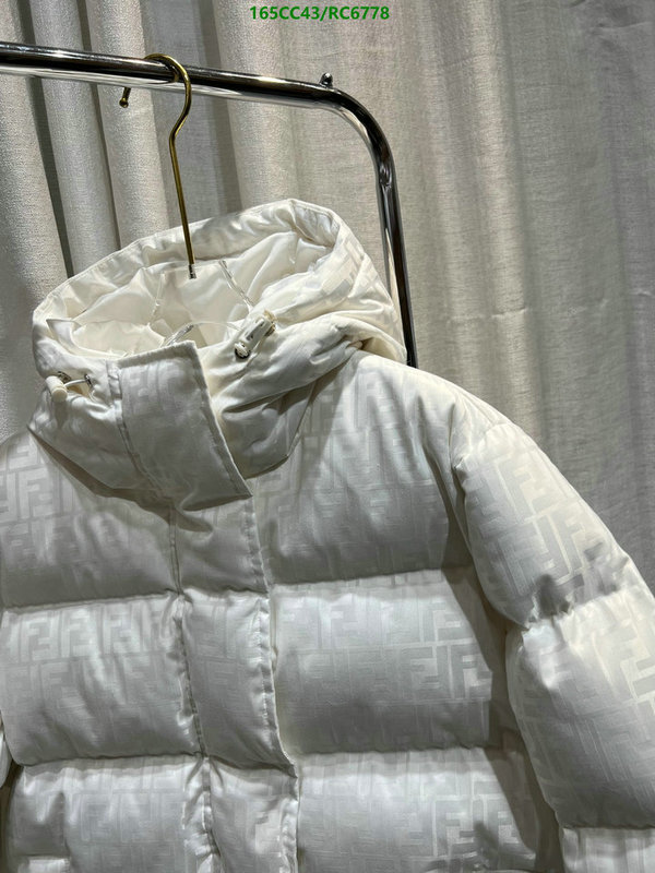 Fendi-Down jacket Women Code: RC6778 $: 165USD
