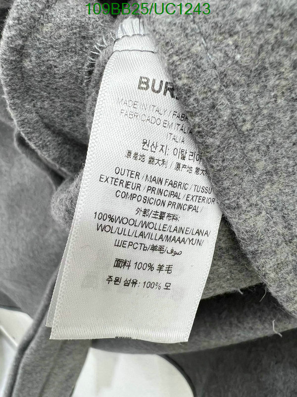 Burberry-Clothing Code: UC1243 $: 109USD
