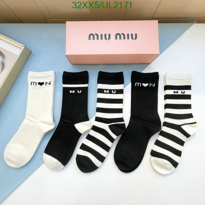 Miu Miu-Sock Code: UL2171 $: 32USD