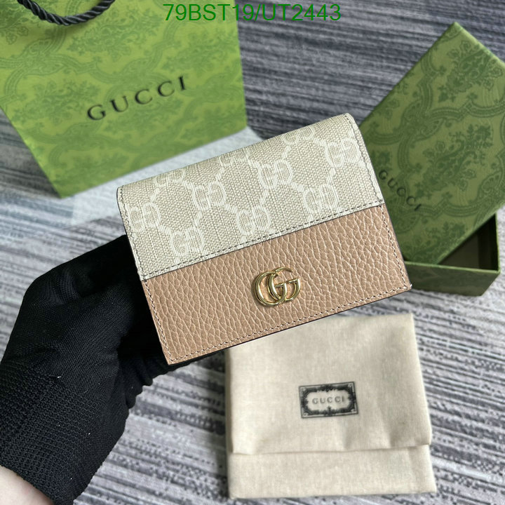 Gucci-Wallet Mirror Quality Code: UT2443 $: 79USD