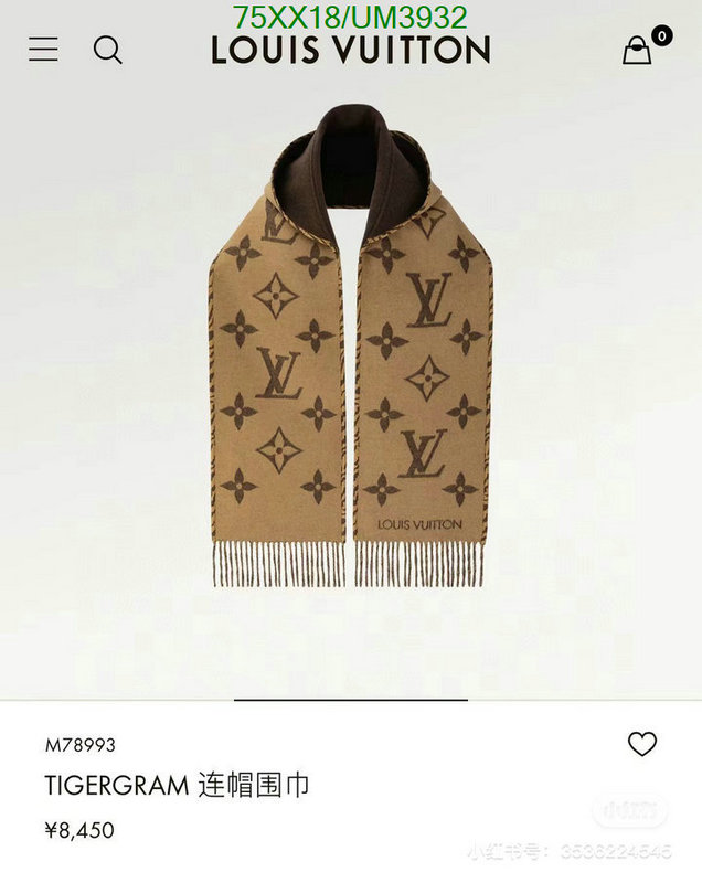 LV-Scarf Code: UM3932 $: 75USD