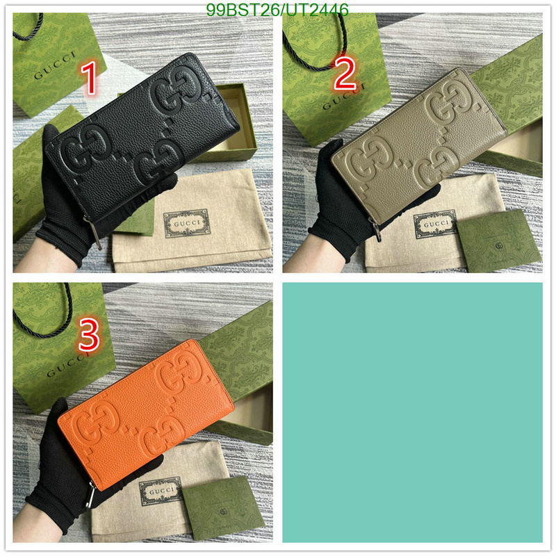 Gucci-Wallet Mirror Quality Code: UT2446 $: 99USD