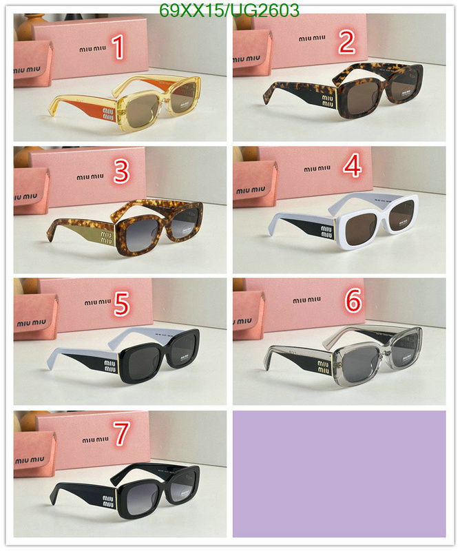 MiuMiu-Glasses Code: UG2603 $: 69USD