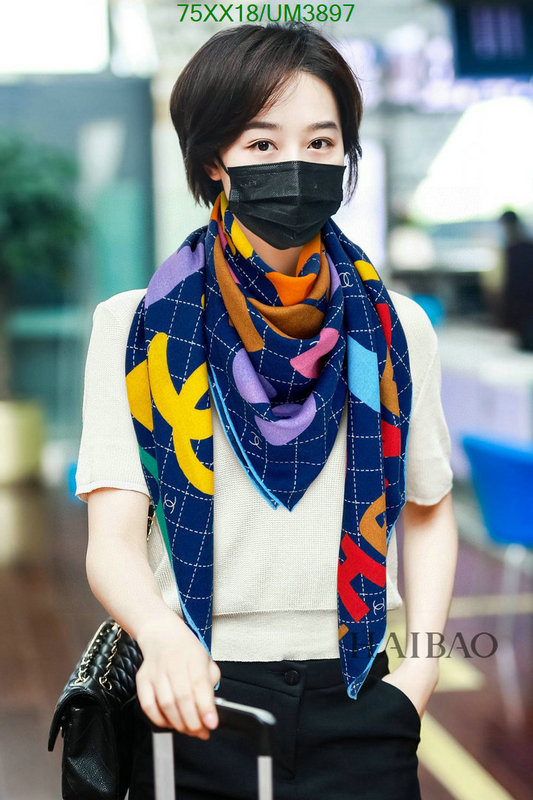 Chanel-Scarf Code: UM3897 $: 75USD