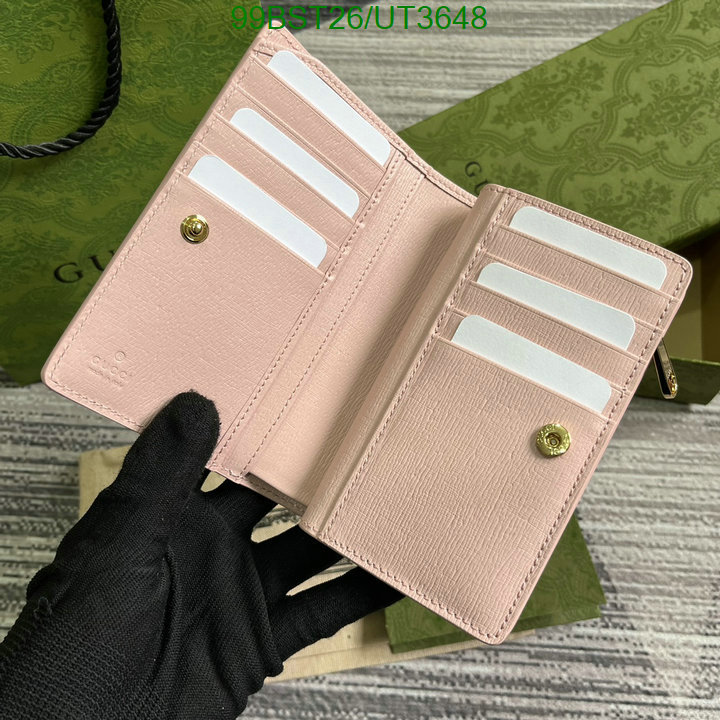 Gucci-Wallet Mirror Quality Code: UT3648 $: 99USD
