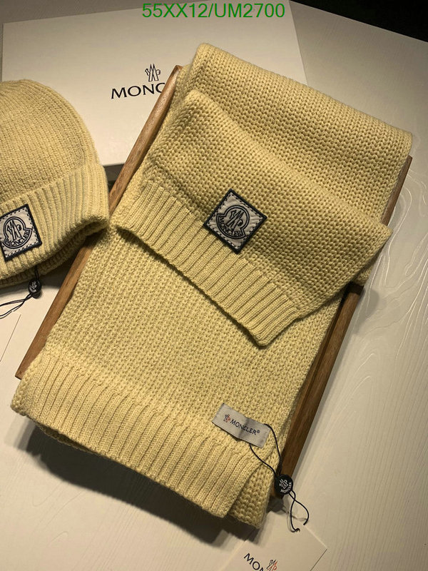 Moncler-Scarf Code: UM2700 $: 55USD