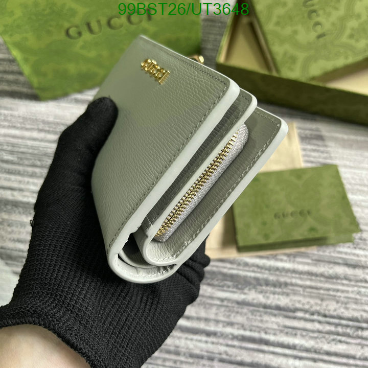 Gucci-Wallet Mirror Quality Code: UT3648 $: 99USD