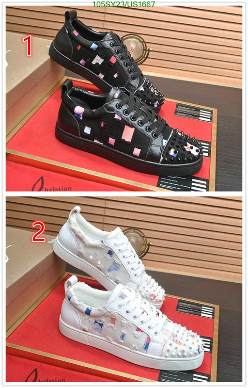 Christian Louboutin-Men shoes Code: US1667 $: 105USD